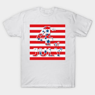 4th July card T-Shirt